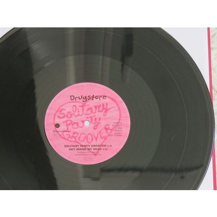 DRUGSTORE X 2 12" VINYL SINGLES. FADER AND SOLITARY PARTY GROOVER