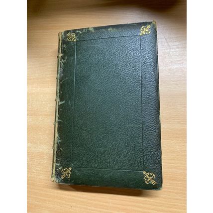 1877 "THE CHRISTIAN YEAR" THOUGHTS IN VERSE JOHN KEBLE LEATHER ANTIQUE BOOK (P5)