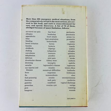 Dr Heimlich Home Guide to Emergency Medical Situations Hardcover Book