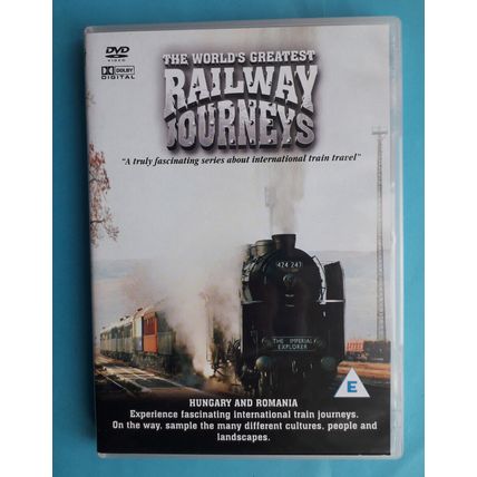 The World's Greatest Railway Journeys DVD - HUNGARY & ROMANIA (2005)
