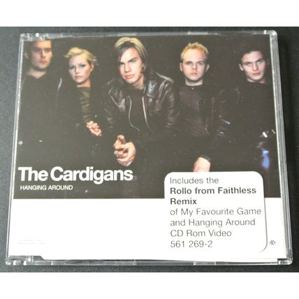 The Cardigans – Hanging Around (Stockholm Records, 561 269-2) [CD Single]