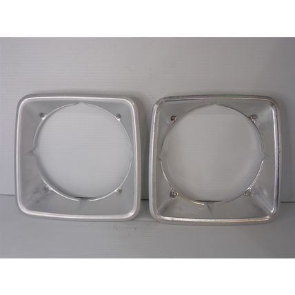1974 - 1978 Dodge Van Headlight Bezels OEM Sportsman Tradesman 74 75 76 77 78