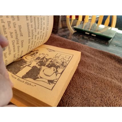 Big Little Book Riders Of Lone Trails # 1425 By Steve Saxton 5.0 Excellent 1938