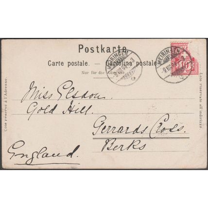 Gütsch, Luzern, 1904 - FVL AK