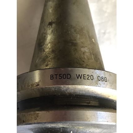 MILLING END MILL TOOL HOLDER BT50 SHANK, BT50D WE20 080,E5766 584 2080,TB