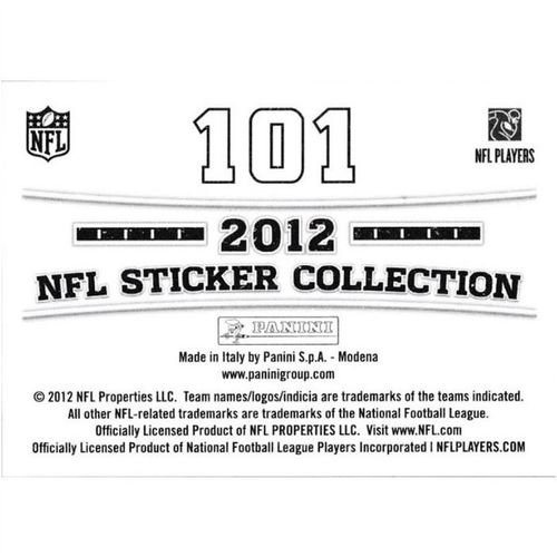 2012 Panini NFL Sticker Collection - #101 - D'Qwell Jackson Super Stars Foil