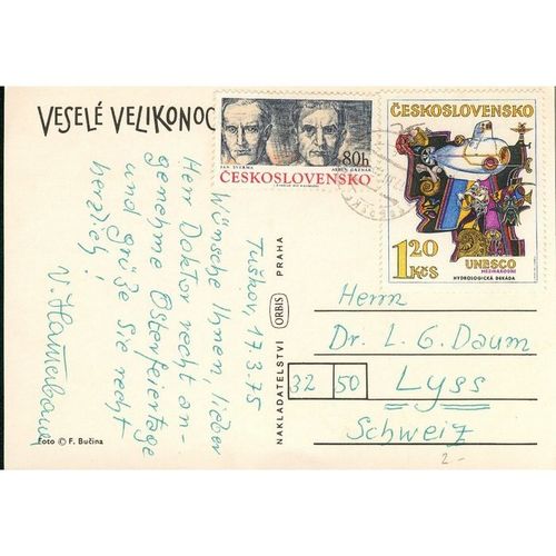 Czech Republic 1975 - Vesele Velikonoc - Easter