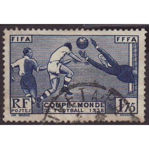 France 1938 SG 612 Used - Sport/Football (C-037-03)