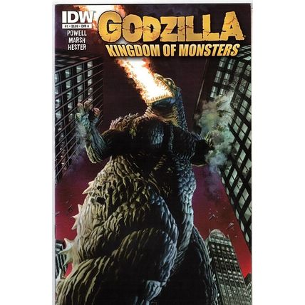 GODZILLA 'KINGDOM OF MONSTERS ' # 1 ( IDW/2011)
