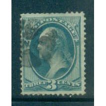 Used 147 3c George Washington Just Clears M00125