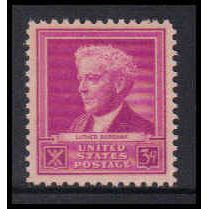 876 3c Luther Burbank Fine MNH KA3500