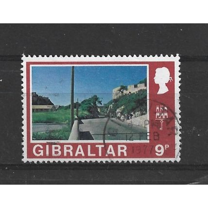 Gibraltar.SG275 9p Europa Pass Road,Modern View.Fine Used.Nov23