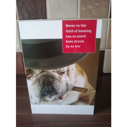 Humour Birthday Card - Bulldog - 0011