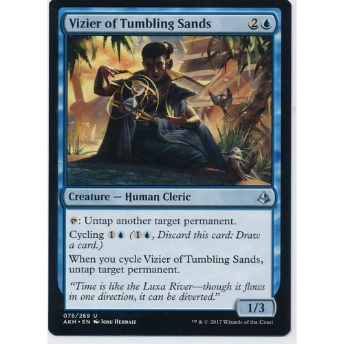 Magic the Gathering MTG Amonkhet 75/269 Vizier of Tumbling Sands