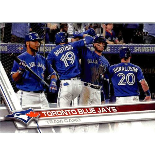 2017 Topps Series 1 & 2 Toronto Blue Jays team set with Updates- 35 cards