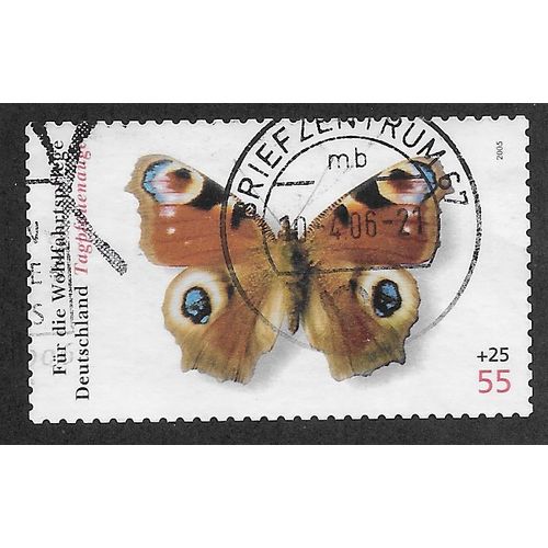 GER 2005 €0.55+25 (S/A) 'BUTTERFLIES' FINE USED (EBID55-511)
