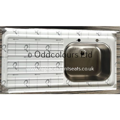 Armitage Shanks Doon Stainless Steel 2TH Sink 1200 x 650mm S6003MY