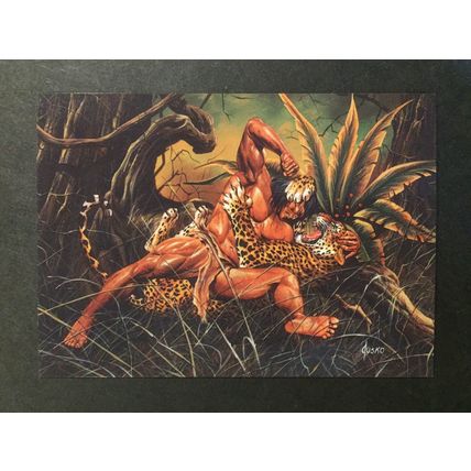 Joe Jusko: Edgar Rice Burroughs I trading card #57, excellent condition!