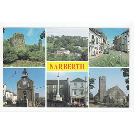 Multiview of Narberth Postcard Pembrokeshire 176