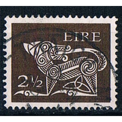 Ireland 1971 SG291 ir58 Decimal Stylized Dog 2 1/2p Used Stamp
