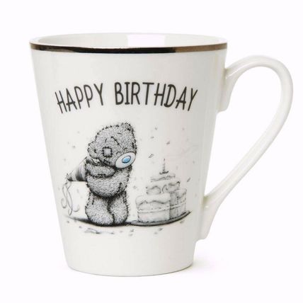 Me To You Happy Birthday Mug & 4" Tatty Teddy Plush Box Set