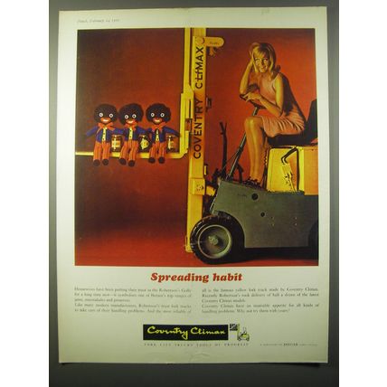 1965 Coventry Climax Fork Trucks Ad - Spreading habit
