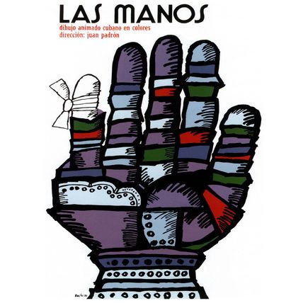 Movie Poster for film LAS MANOS.Manicure.Doctor office Home Room wall art decor