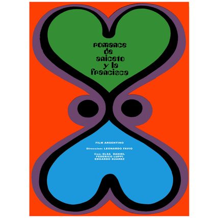 Movie Poster 4 film Romance de Aniceto.Abstract office Home Room wall art decor