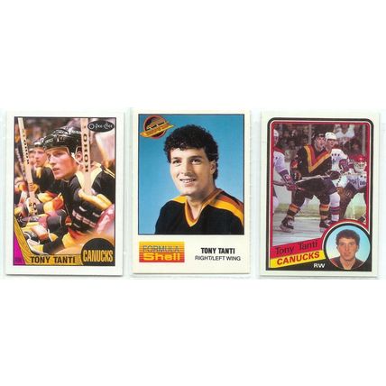 Tony Tanti 9x card lot