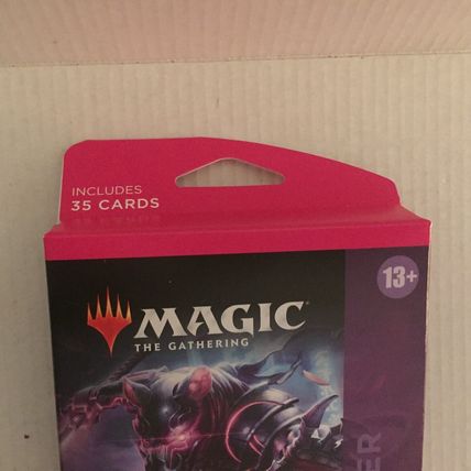 New Magic the Gathering Kamigawa Neon Dynasty Black Theme Booster - 35 Cards