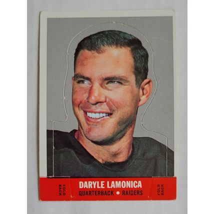 Daryle Lamonica 1968 Topps Stand-Ups Card in Great Condition