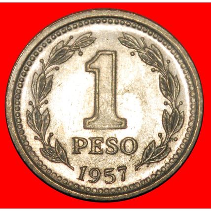 STARS (1957-1962): ARGENTINA ★ 1 PESO 1957!★LOW START★NO RESERVE