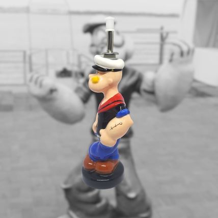 Popeye Ceramic Vinegar Dispenser Bottle by Westland