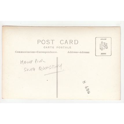Hawes Pier South Queensferry Postcard near Edinburgh Scotland