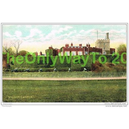 WALMER CASTLE, KENT, ENGLAND, c1900/10s?, Postcard