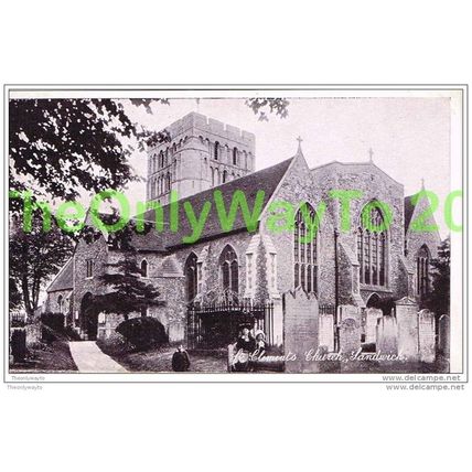 ST CLEMENT'S CHURCH (1), SANDWICH, KENT, ENGLAND, 1900/10s?, Postcard