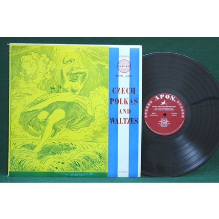 Various Czechoslovakian - Czech Polkas & Waltzes - APON 2441 - EX