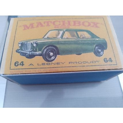 Matchbox - No64 MG 1100 green - Replica Box