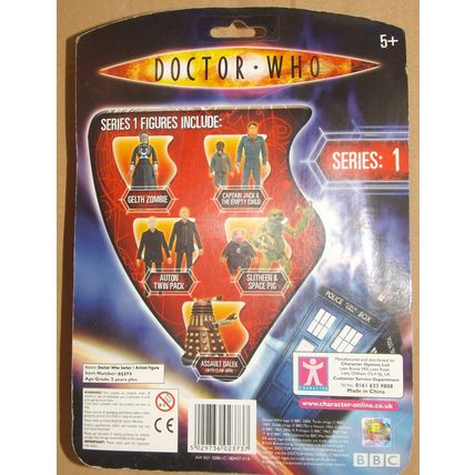 Doctor Who Series 1: Sycorax Leader with staff & whip MOC
