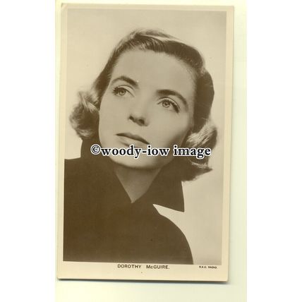b0587 - Film Actress - Dorothy McGuire - postcard Picturegoer W223