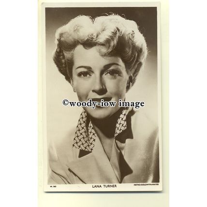 b0620 - Film Actress - Lana Turner - postcard Picturegoer W563