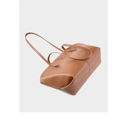Genuine Leather Women Shoulder Purses and Handbags Brown