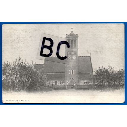 Postcard Newmains Church North Lanarkshire Nr Wishaw Carluke Shotts Motherwell
