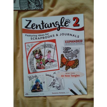 3 Zentangle Magazines Art Therapy Anya Lothrap & 1 & 2 Suzanne McNeill
