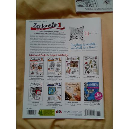 3 Zentangle Magazines Art Therapy Anya Lothrap & 1 & 2 Suzanne McNeill