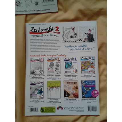 3 Zentangle Magazines Art Therapy Anya Lothrap & 1 & 2 Suzanne McNeill