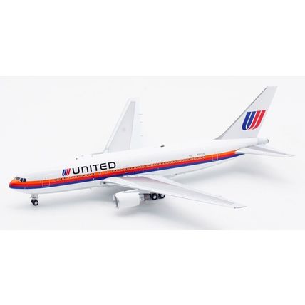 B767-200 UNITED SAUL BASS REG: N611UA WITH STAND- INFLIGHT 200 IF762UA0123 1/200