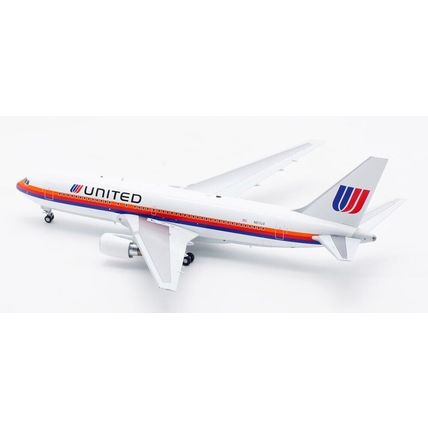 B767-200 UNITED SAUL BASS REG: N611UA WITH STAND- INFLIGHT 200 IF762UA0123 1/200