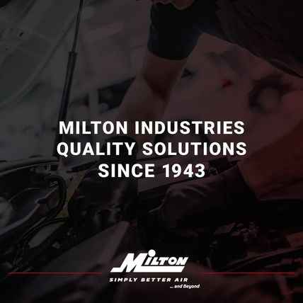 Milton S-506 Original Service Station Tire Inflator and Air Pressure Gauge, Dual