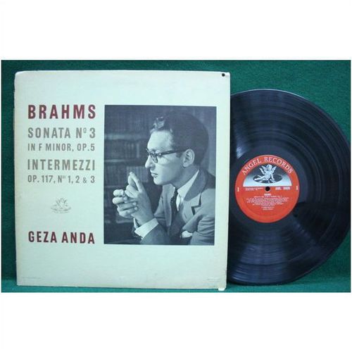 Anda - Brahms: Sonata No. 3/Intermezzi, Op. 117 - ANG 35626 - EX+